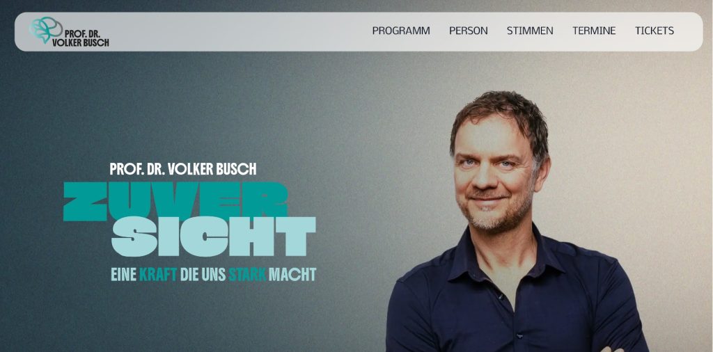 Ausschnitt Seite TOUR Zuversicht Volker Busch