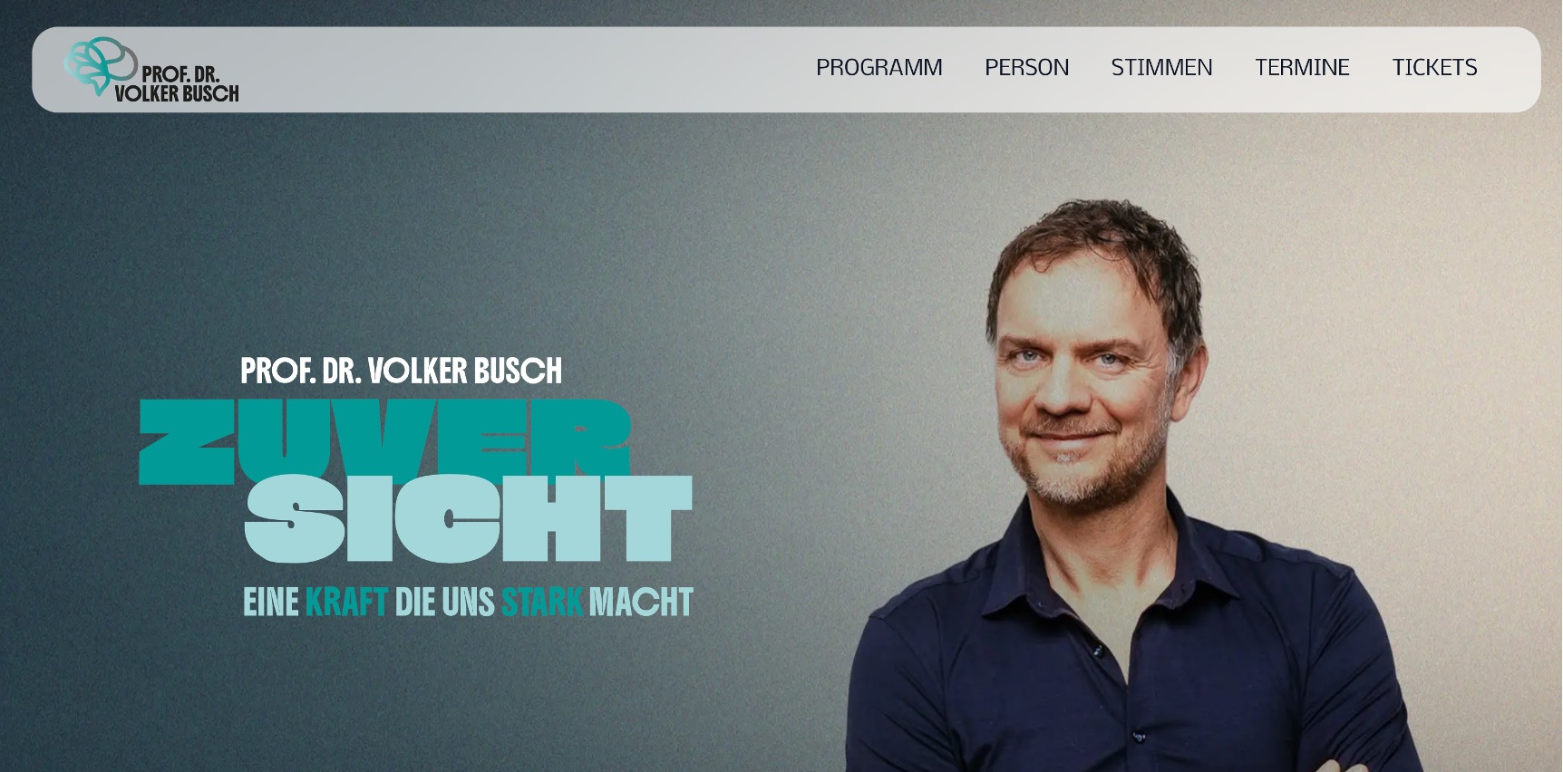 Ausschnitt Seite TOUR Zuversicht Volker Busch