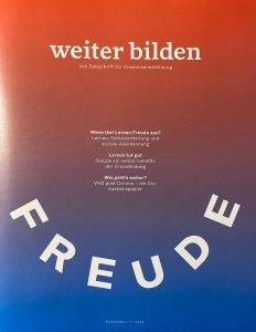 weiter bilden 01 / 2021: Wann löst Lernen Freude aus?