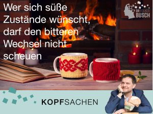 Beitragsbild Kopfsachen: Durch das Bittere zu den Sternen